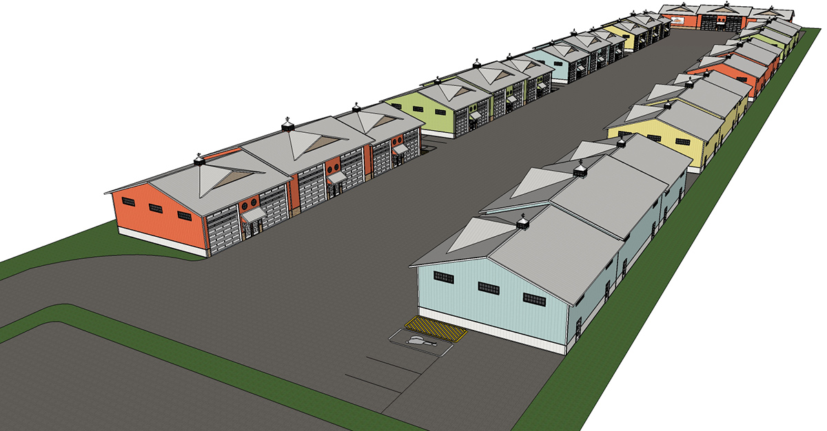 Island Landings Storage rendering